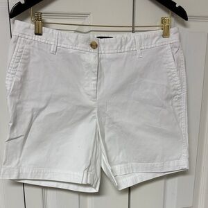 Talbots Women's Crisp White Bermudas